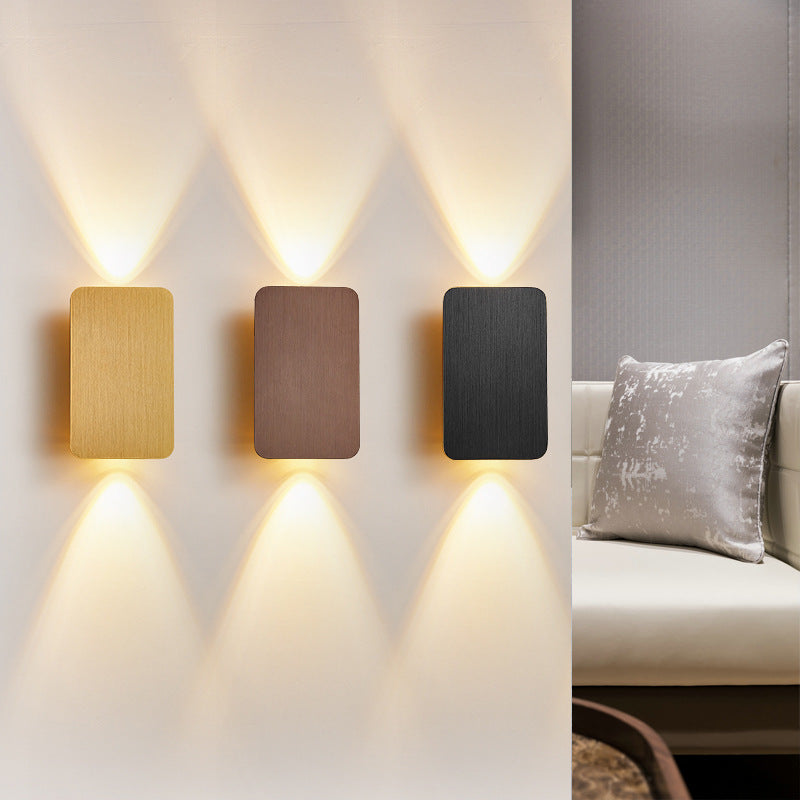 Modern Up-Down Indoor Wall Sconce – 5 Finishes
