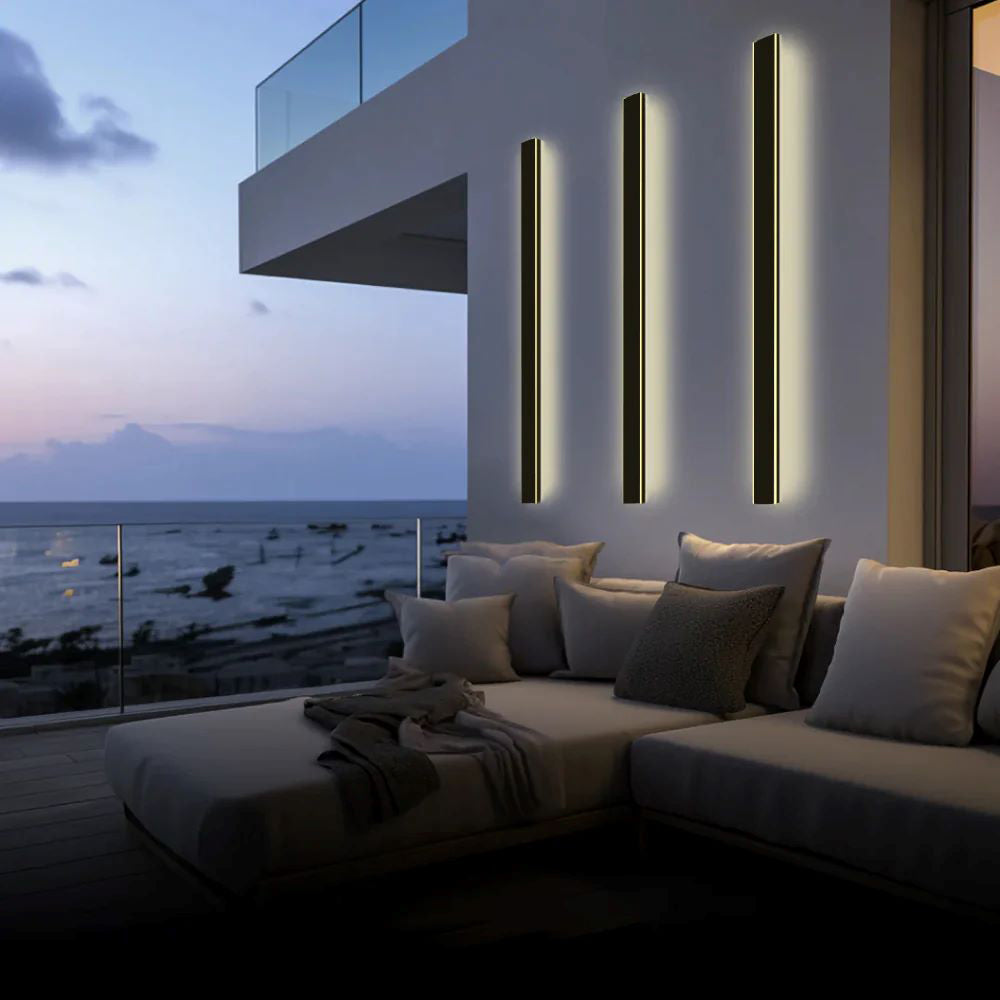 Architectural Vertical LED Wall Light – Remote, RGB & Motion Options