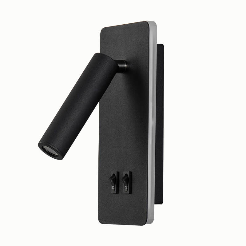 Adjustable LED Spotlight Wall Sconce with Ambient Backlight