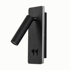 Adjustable LED Spotlight Wall Sconce with Ambient Backlight