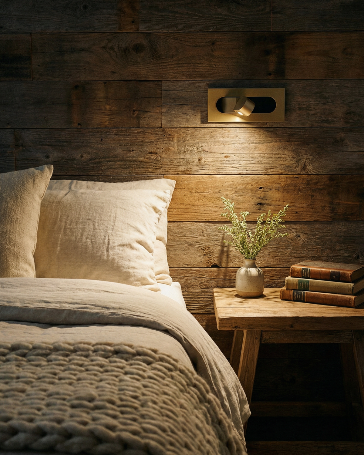 Semi-Circle LED Wall Light – Gold or Dark Grey