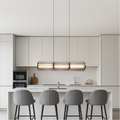 Linear Cylinder Glass Pendant – 3, 4 or 5 Lights