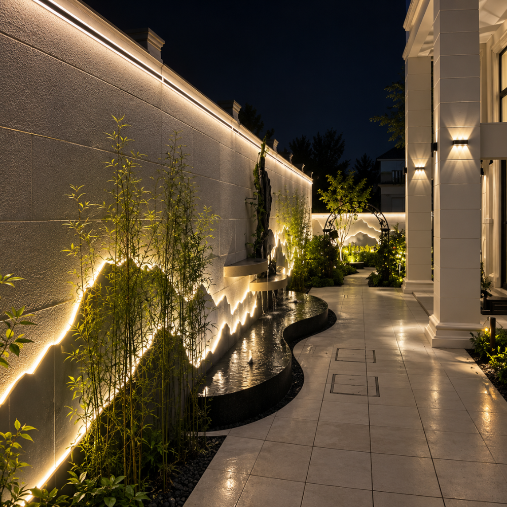 Architectural Vertical LED Wall Light – Remote, RGB & Motion Options