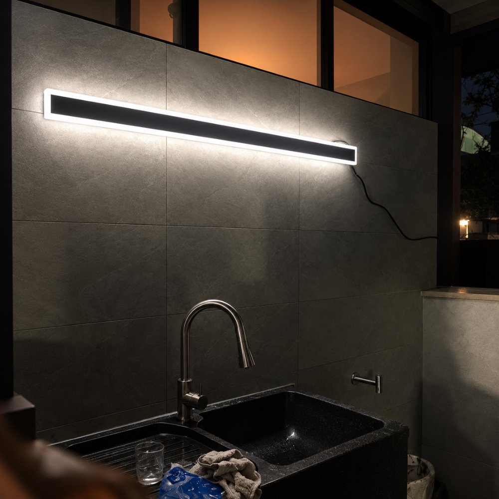 Architectural Vertical LED Wall Light – Remote, RGB & Motion Options