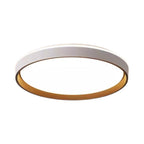 Modern Round LED Flush Mount Ceiling Light – Dimmable Options