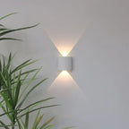 Geometric Up-Down LED Outdoor Wall Light – IP65, 2W to 12W