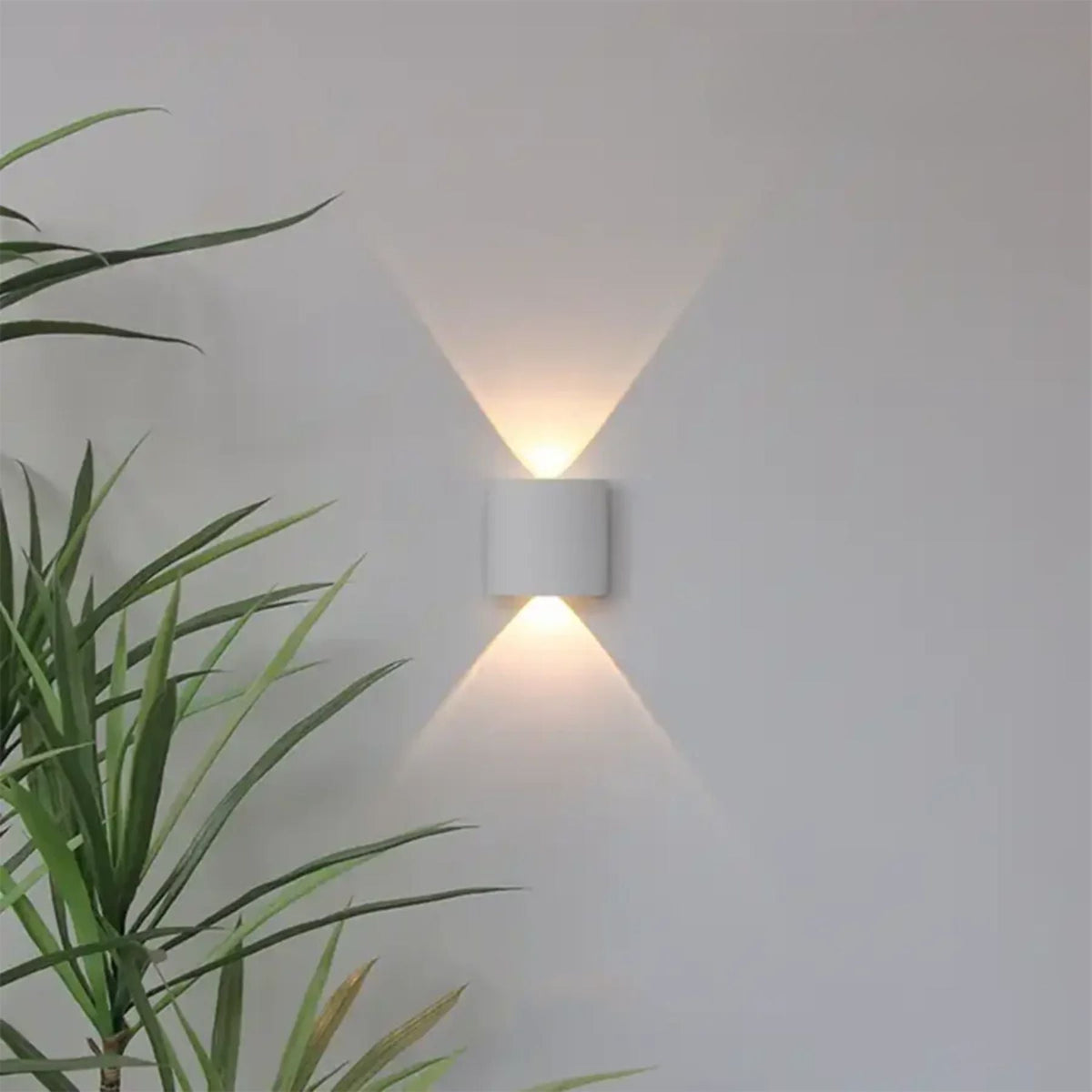 Geometric Up-Down LED Outdoor Wall Light – IP65, 2W to 12W