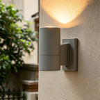 Cylinder LED Outdoor Wall Light – IP65, Up-Down Beam
