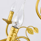 Flemish-Style Curved Arm Chandelier – 6, 12 or 16 Lights