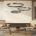 3-ring LED Scandinavian pendant light