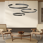 3-ring LED Scandinavian pendant light