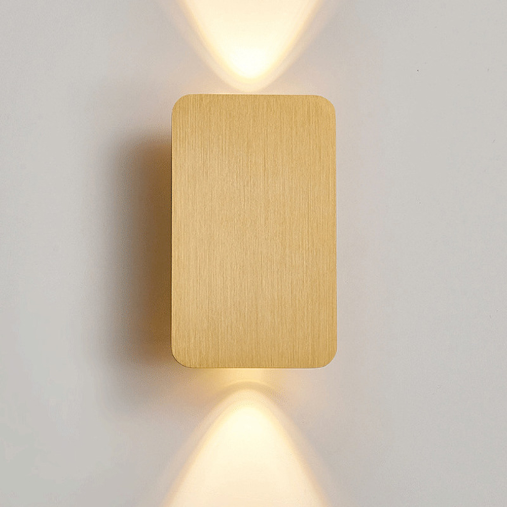 Modern Up-Down Indoor Wall Sconce – 5 Finishes