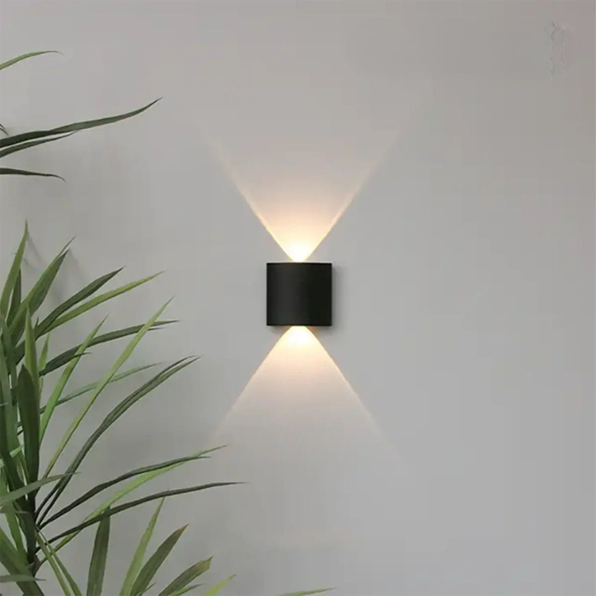 Geometric Up-Down LED Outdoor Wall Light – IP65, 2W to 12W