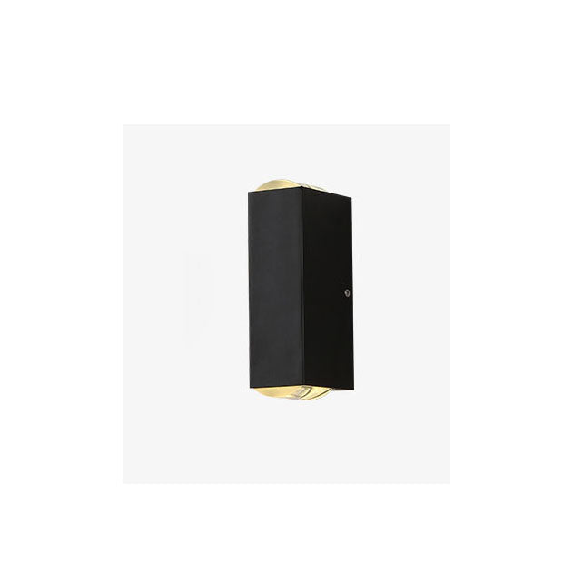 Scandi Up-Down LED Outdoor Wall Light – Black, Dimmable Options
