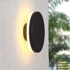 Minimalist LED Wall Sconce – Round or Square, Motion Sensor Option