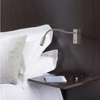 Flexible Gooseneck LED Wall Reading Light – Nickel or Chrome