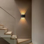Geometric Up-Down LED Outdoor Wall Light – IP65, 2W to 12W