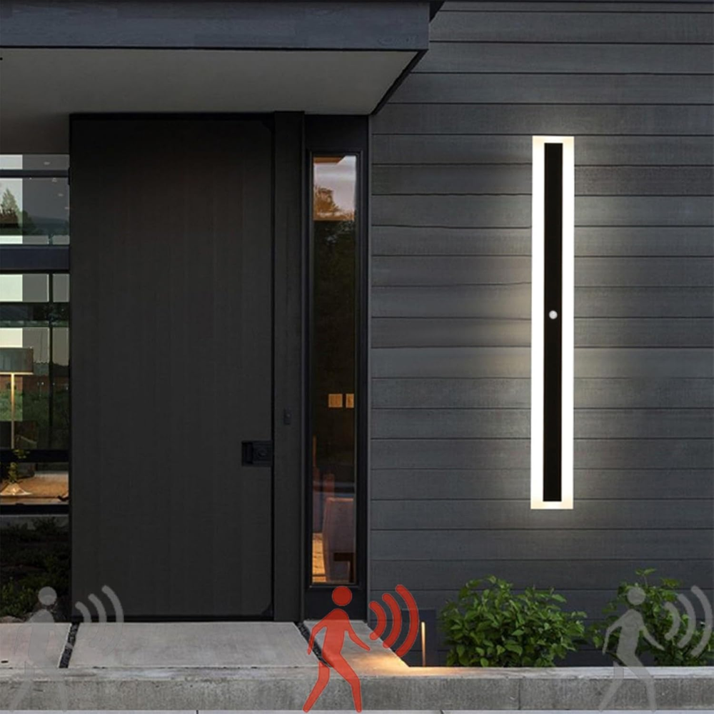 Architectural Vertical LED Wall Light – Remote, RGB & Motion Options