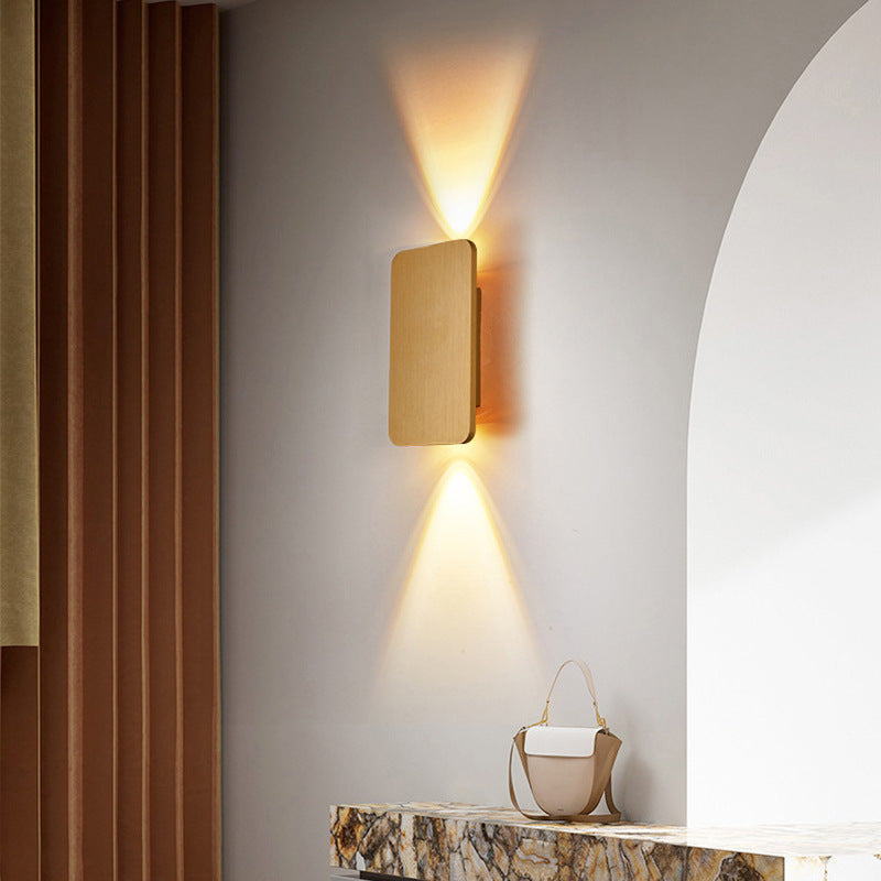 Modern Up-Down Indoor Wall Sconce – 5 Finishes