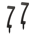 Curved Solar LED Garden Bollard Lights – 6 or 12 Pack