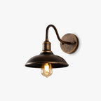 Industrial Gooseneck Outdoor Barn Light – Curved Arm Lantern
