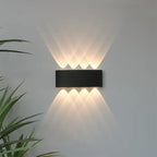 Geometric Up-Down LED Outdoor Wall Light – IP65, 2W to 12W