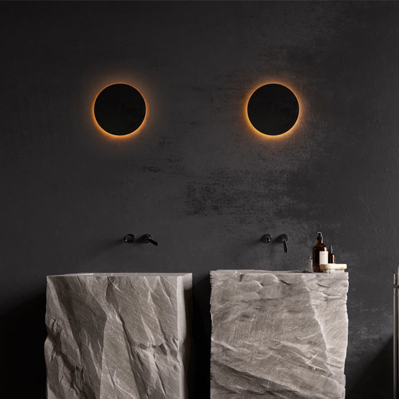 Minimalist LED Wall Sconce – Round or Square, Motion Sensor Option