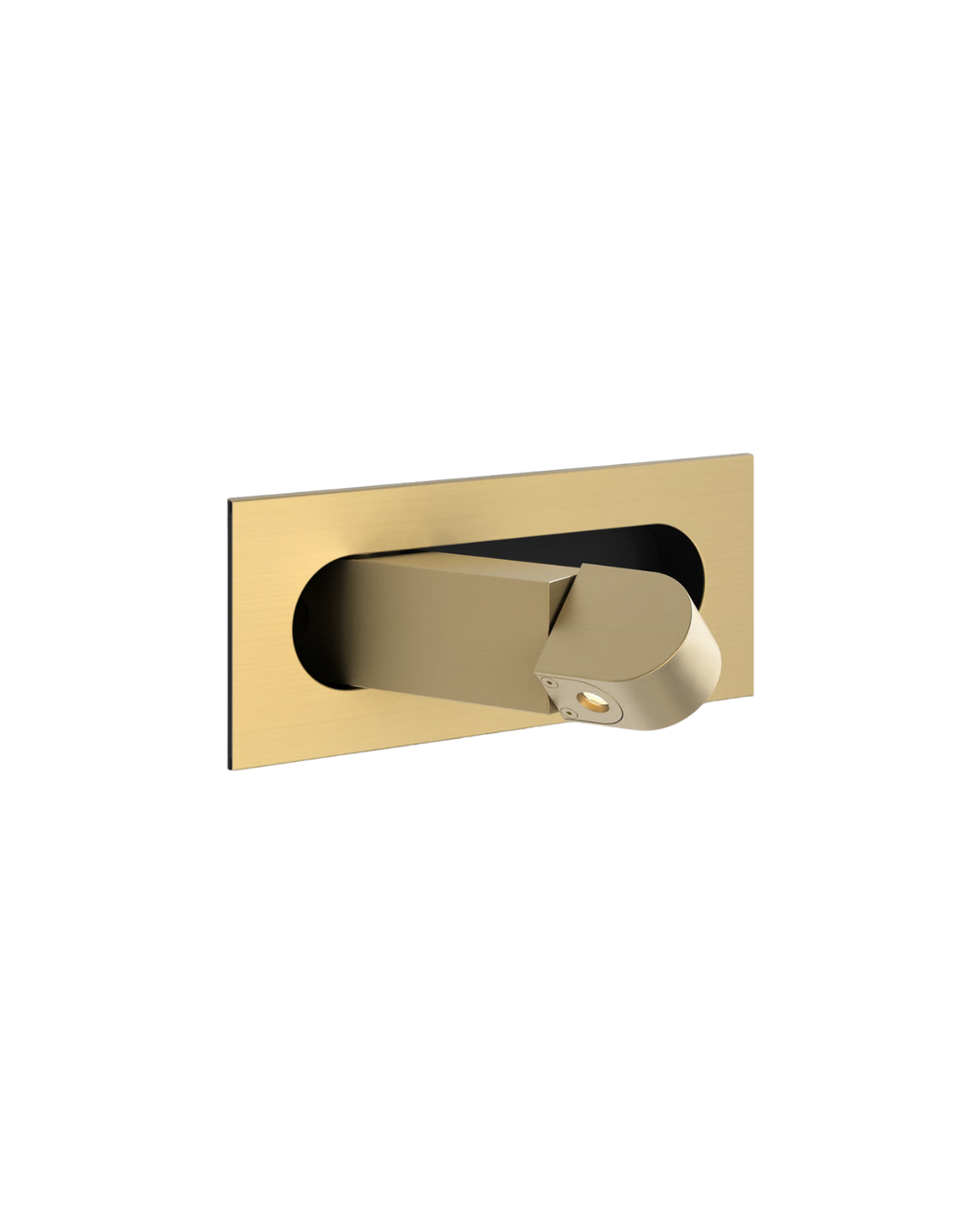 Semi-Circle LED Wall Light – Gold or Dark Grey