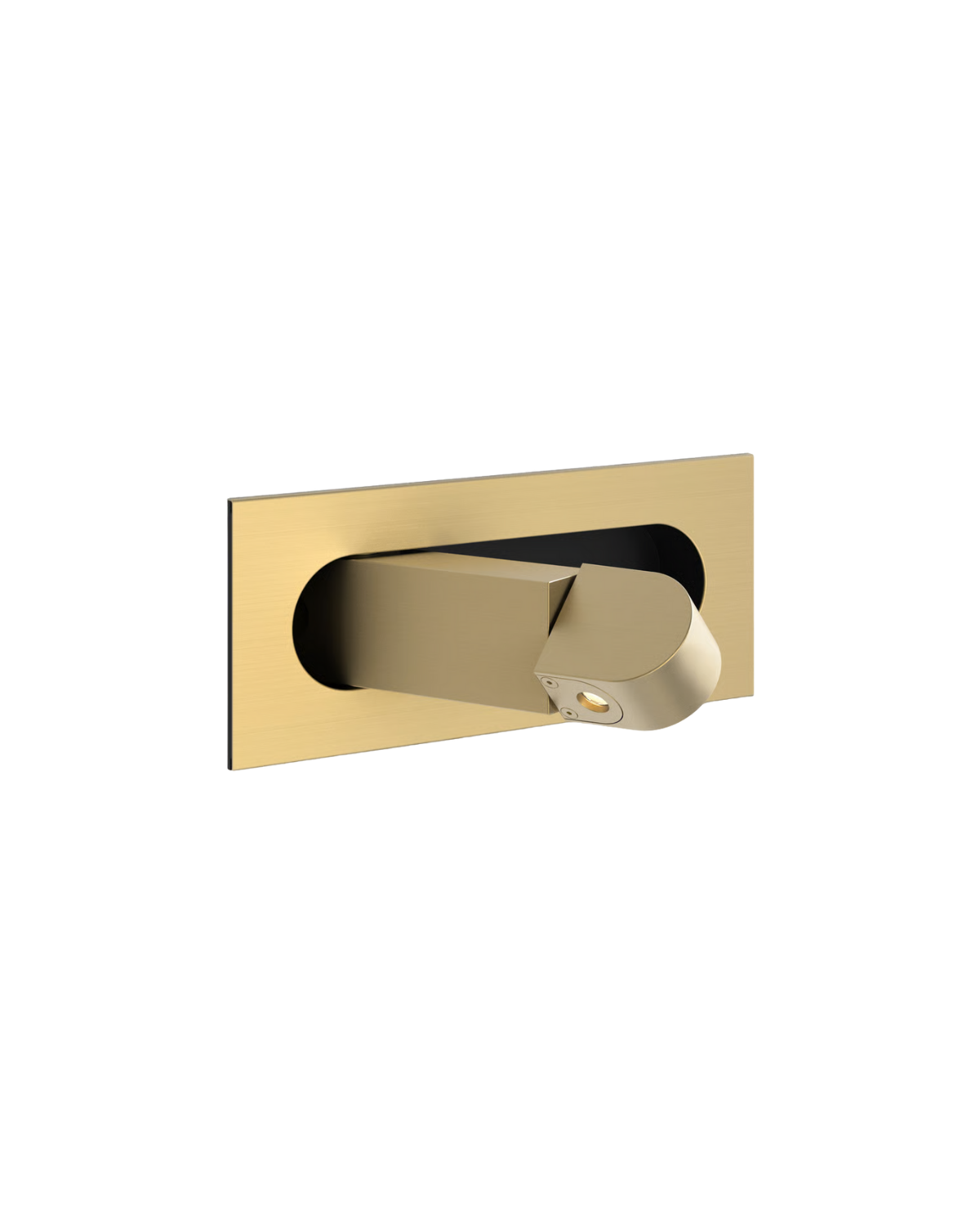 Semi-Circle LED Wall Light – Gold or Dark Grey