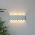 Geometric Up-Down LED Outdoor Wall Light – IP65, 2W to 12W