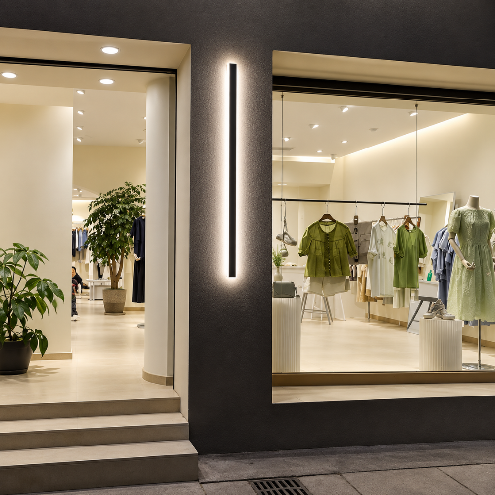Architectural Vertical LED Wall Light – Remote, RGB & Motion Options