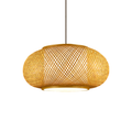 Japandi Woven Bamboo Pendant Light – 15.7" or 19.7"