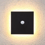Minimalist LED Wall Sconce – Round or Square, Motion Sensor Option
