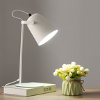 Adjustable Cone Shade Desk Lamp – 6 Colors