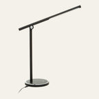 Slimline LED Desk Lamp with Touch Control – Black or White