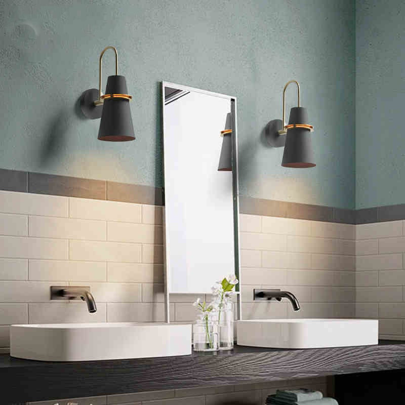 Nordic cone LED wall light