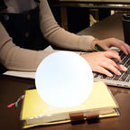 Color-Changing LED Globe Lamp – 16 Colors with Remote