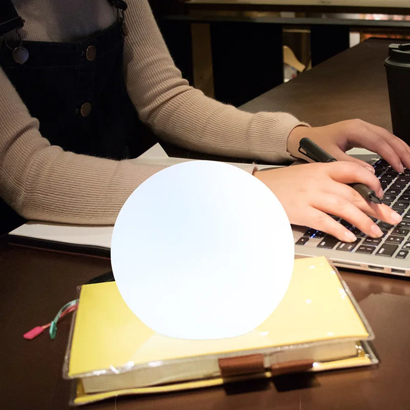 Color-Changing LED Globe Lamp – 16 Colors with Remote