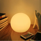 Color-Changing LED Globe Lamp – 16 Colors with Remote