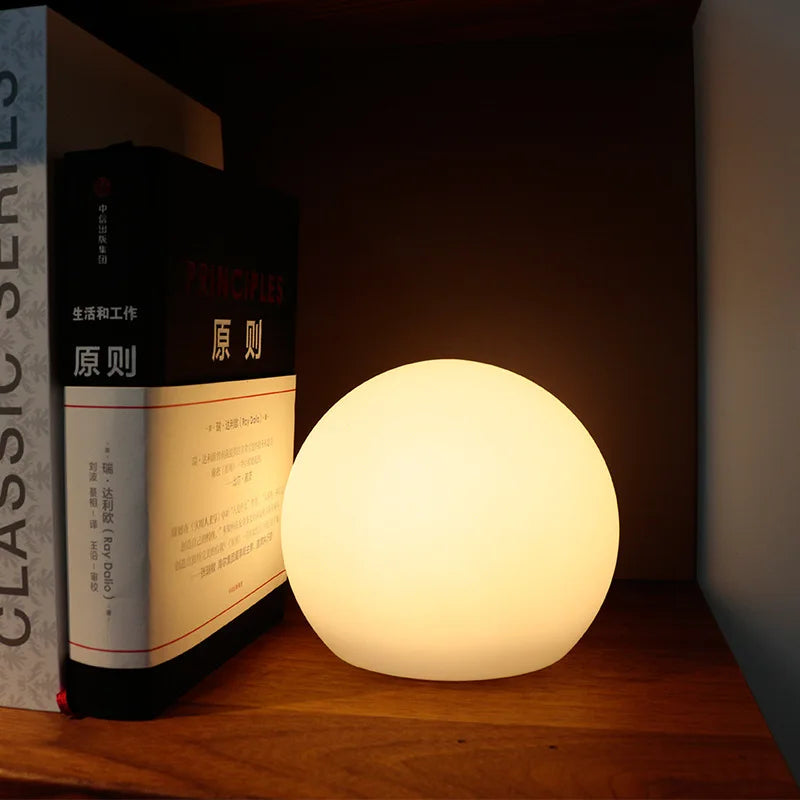 Color-Changing LED Globe Lamp – 16 Colors with Remote