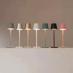 Cordless Waterproof LED Table Lamp – Rechargeable, 7 Colors