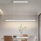 Minimalist Linear Wood Beam Pendant Light