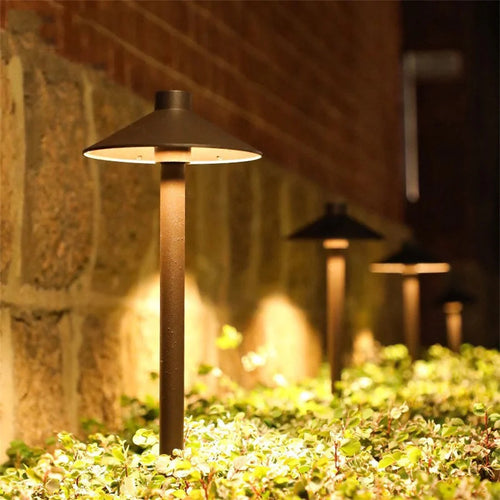 Mushroom outdoor path light