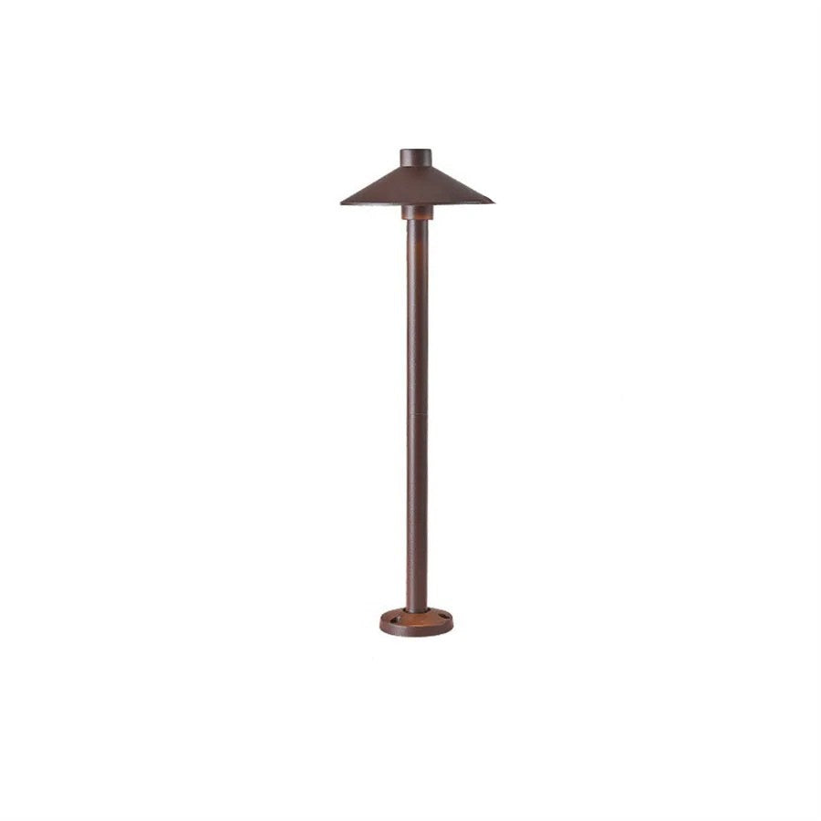 Mushroom Outdoor Path Light – Coffee Finish