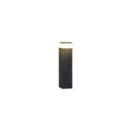 Solar Garden Bollard Light – Black Post, Motion Sensor Option