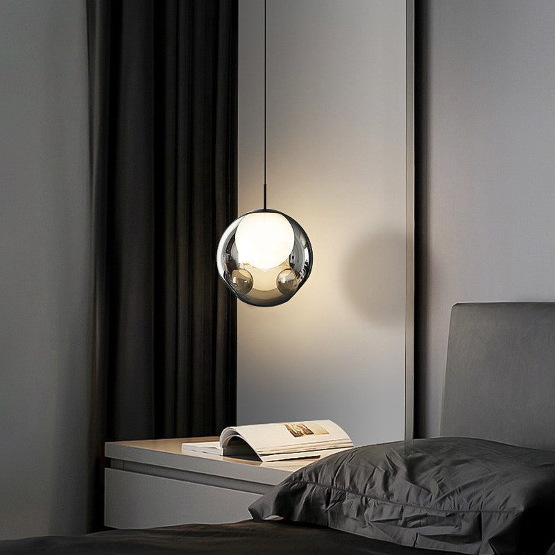 Glossy Glass Mini Pendant Light – 6.3"