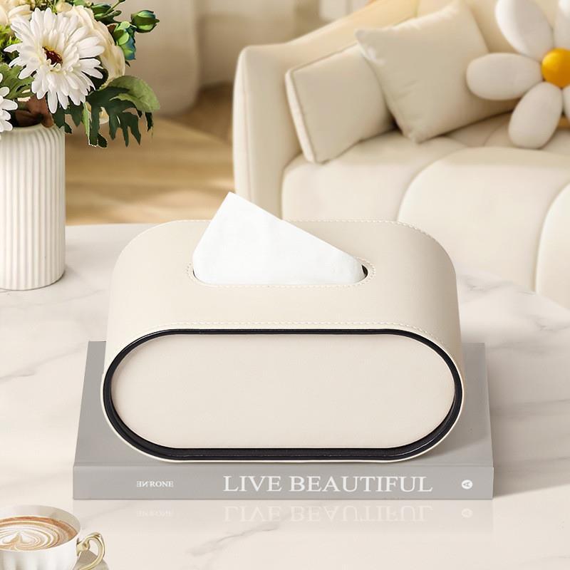 Rectangular Tissue Box Cover – 4 Colors