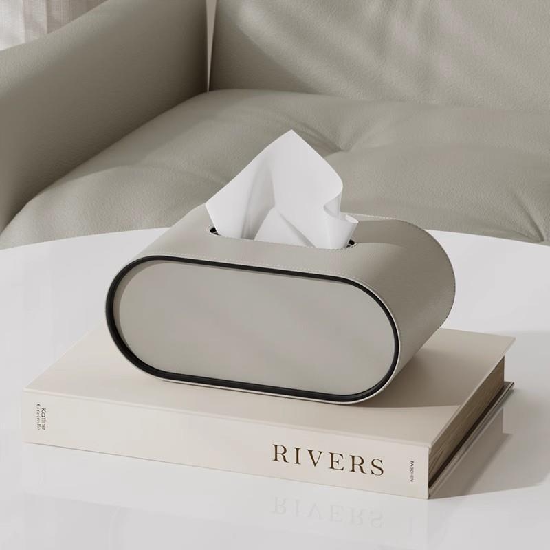 Rectangular Tissue Box Cover – 4 Colors