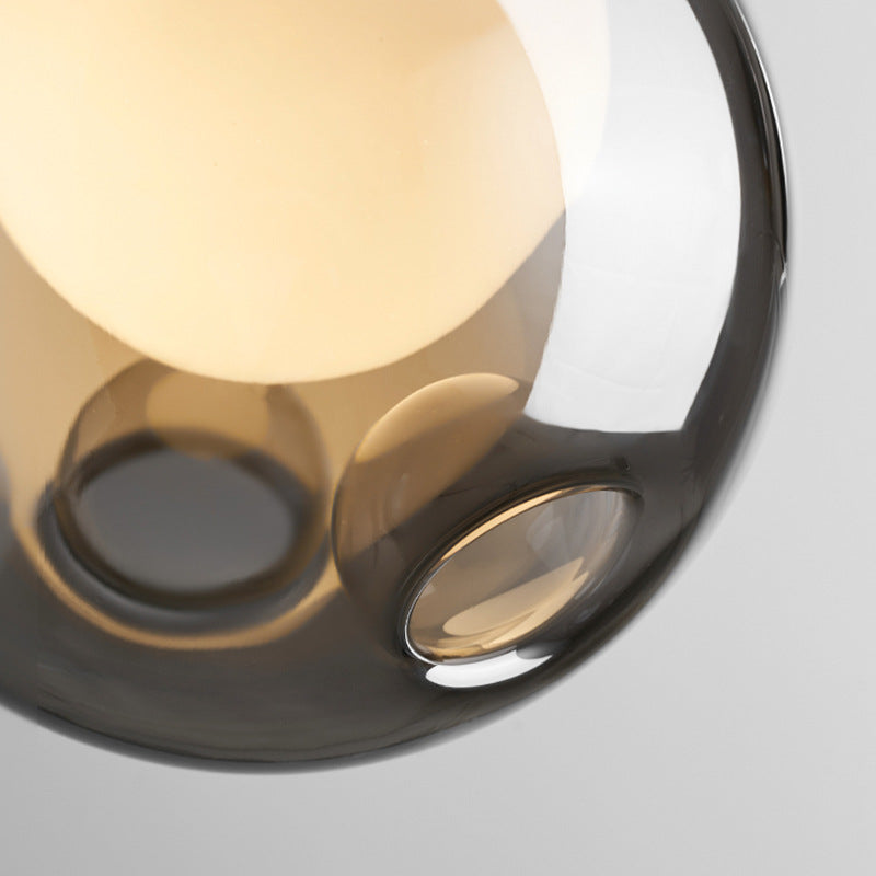 Glossy Glass Mini Pendant Light – 6.3"