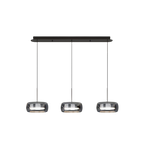Modern Multi-Light Glass Dining Pendant – 3 or 4 Lights